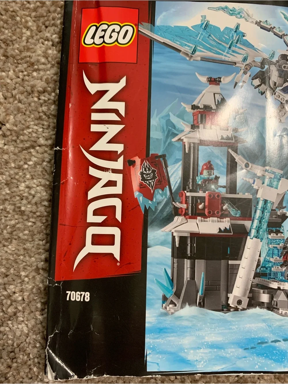 Lego booklet has